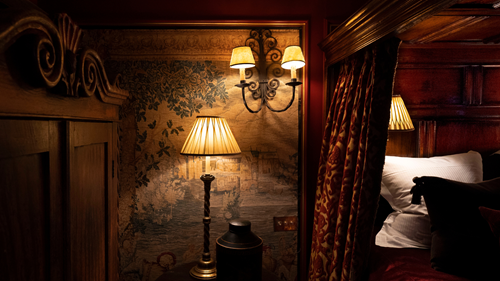 the armoury suite in the witchery edinburgh