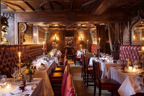 The Witchery dining room